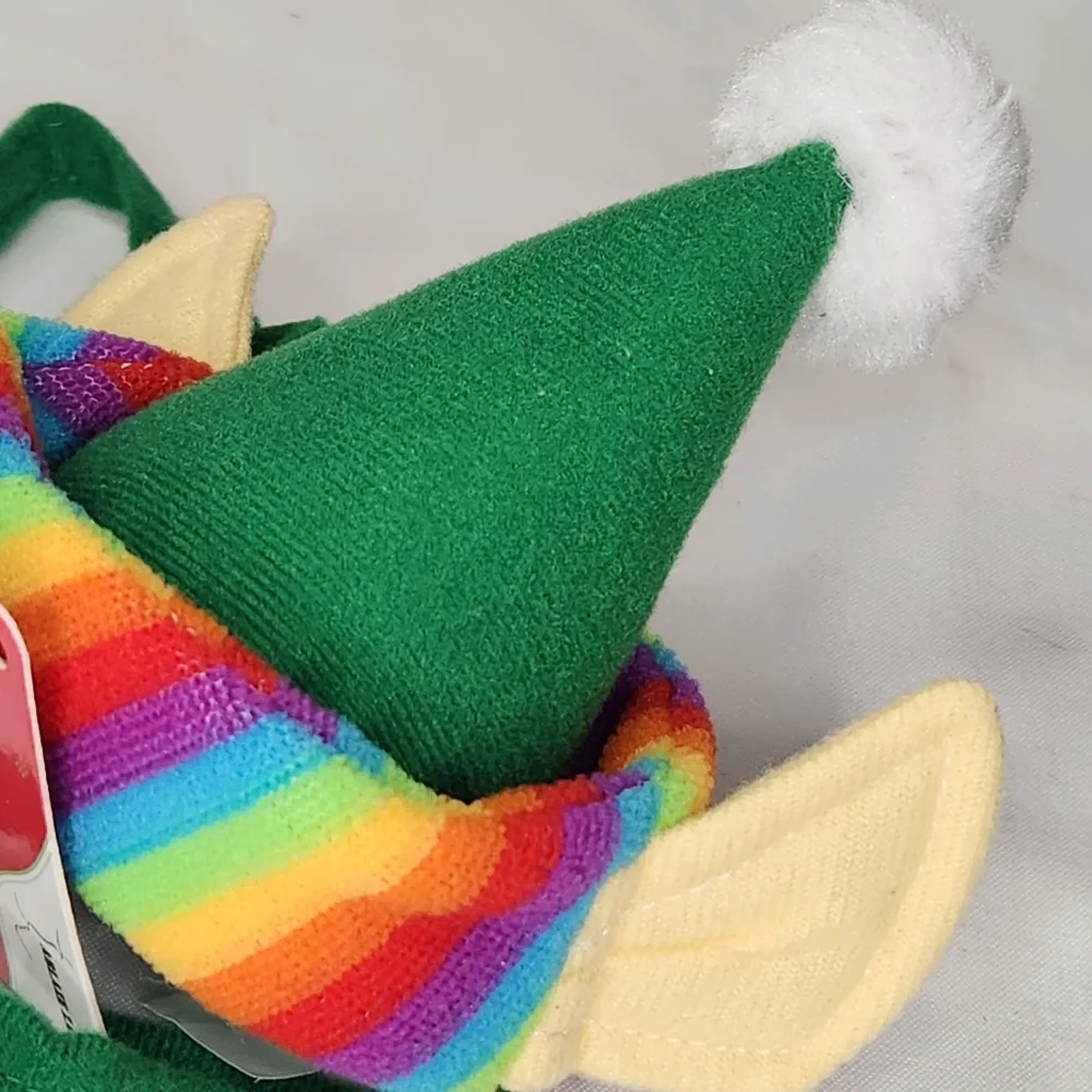 H.P.🎉 Green Elf Costume Accessories Cat Christmas Costume Xmas Clothes One Size